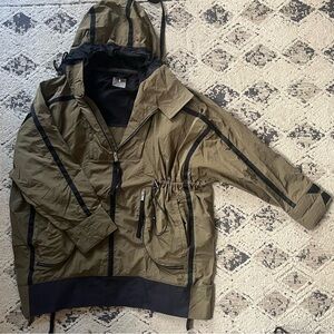 Free People Olive Utility Jacket